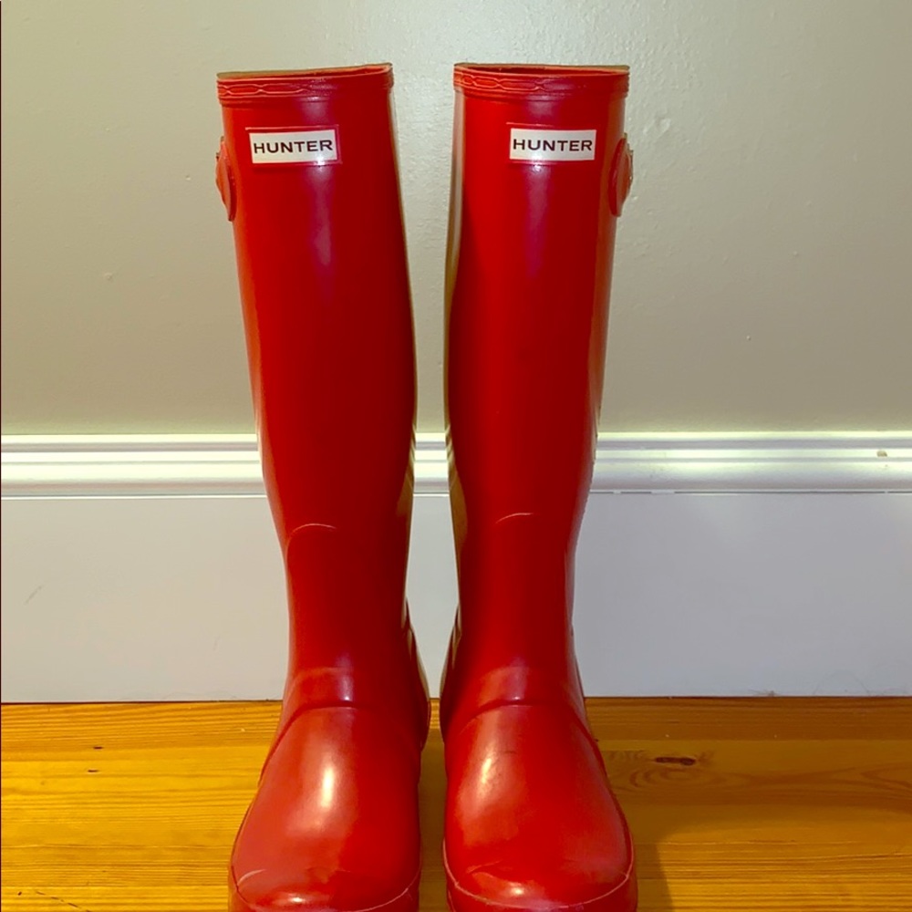 Hunter rain boots